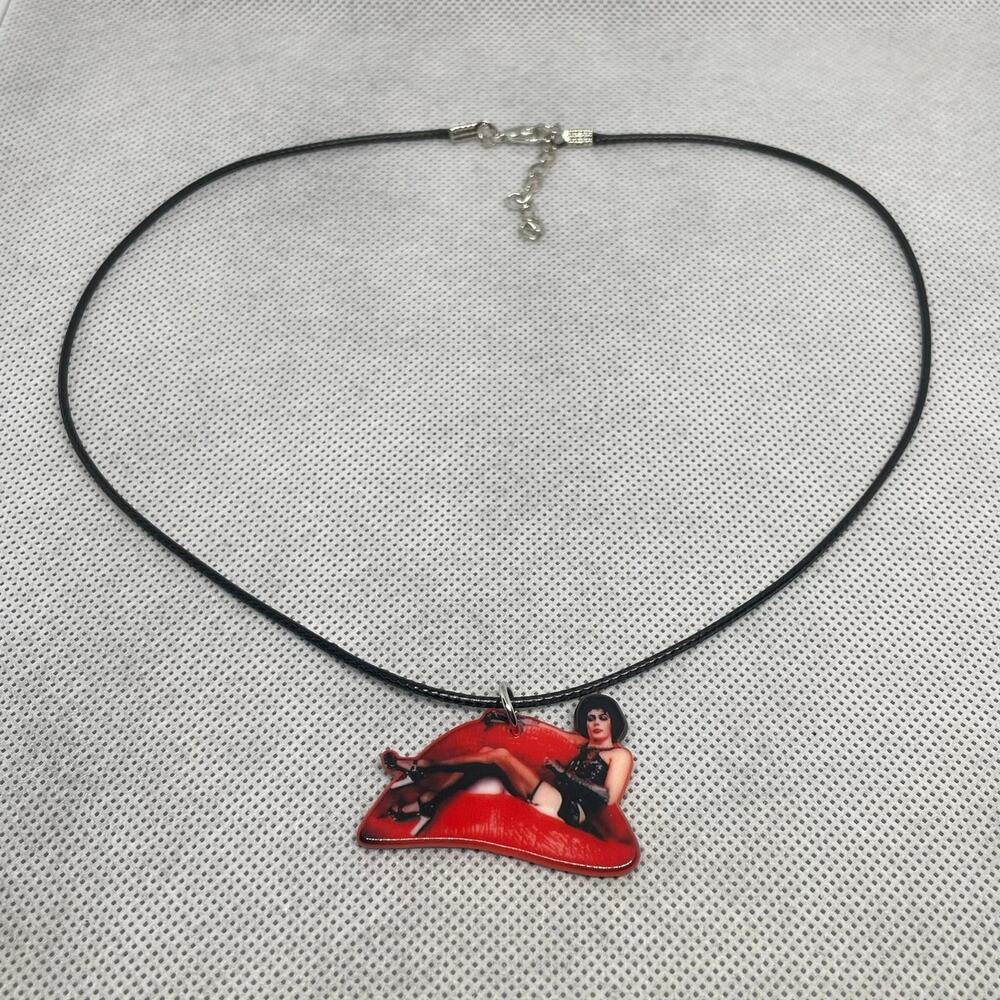 Rocky Horror Picture Show Tim Curry as Frank-N-Furter Pendant Necklace